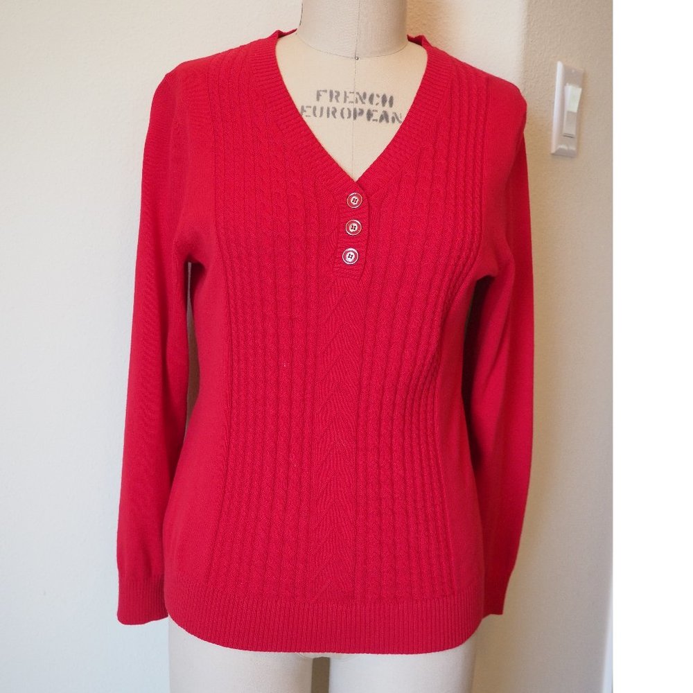 Allison Daley, Red Sweater, S/P